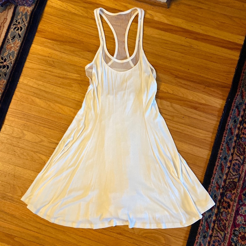 Silence and noise white skater dress